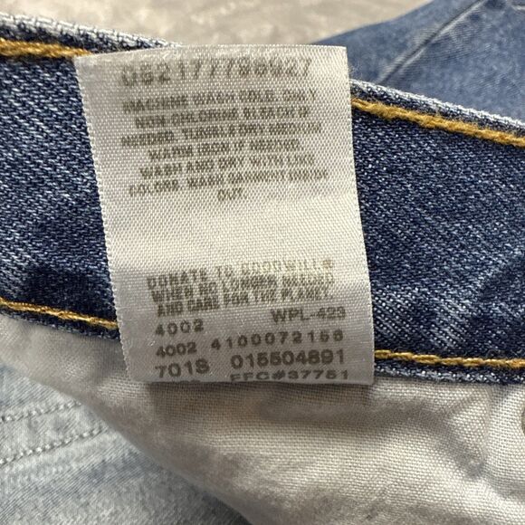 Levi's 550 Relaxed Fit Jeans Men's Size 54×30 Blue Straight Leg New w Tags NWT - Picture 4 of 9